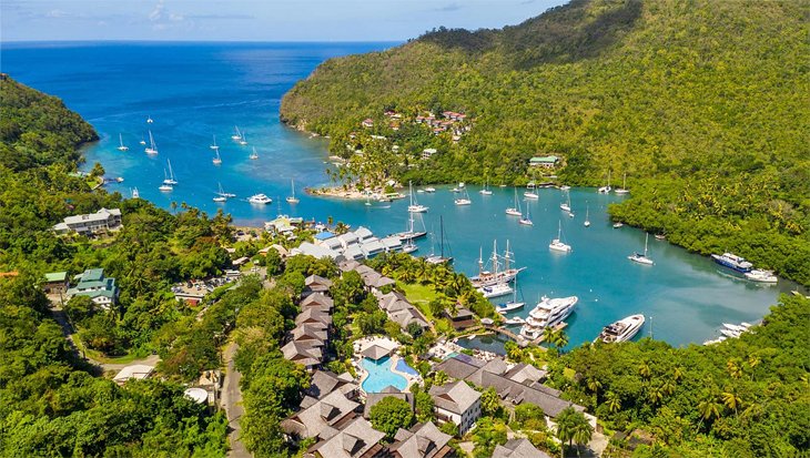 marigot bay st lucia