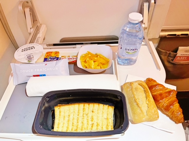 Air France Crew Meal