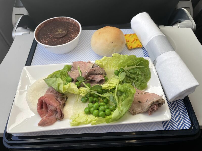 Club Europe Roast Beef and Salad