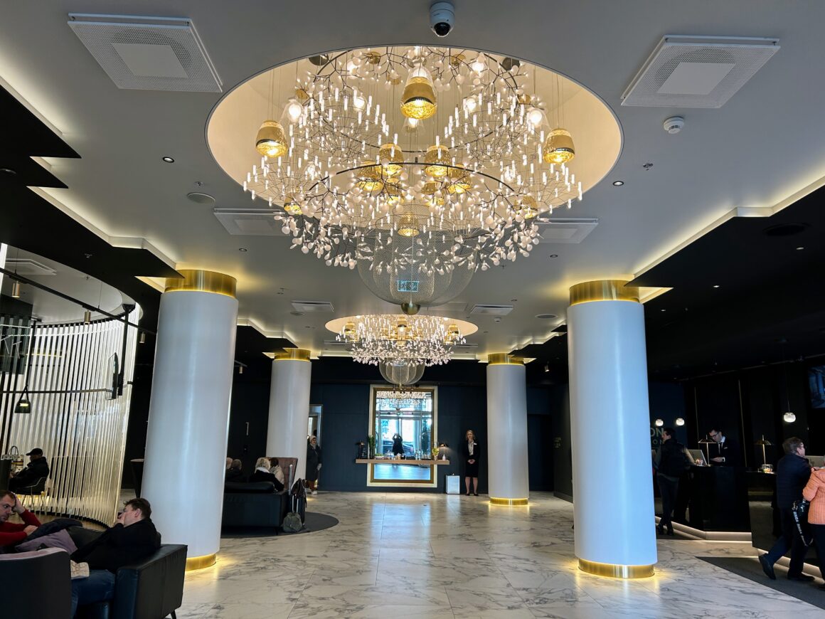 Check in at Radisson Collection hotel Tallinn