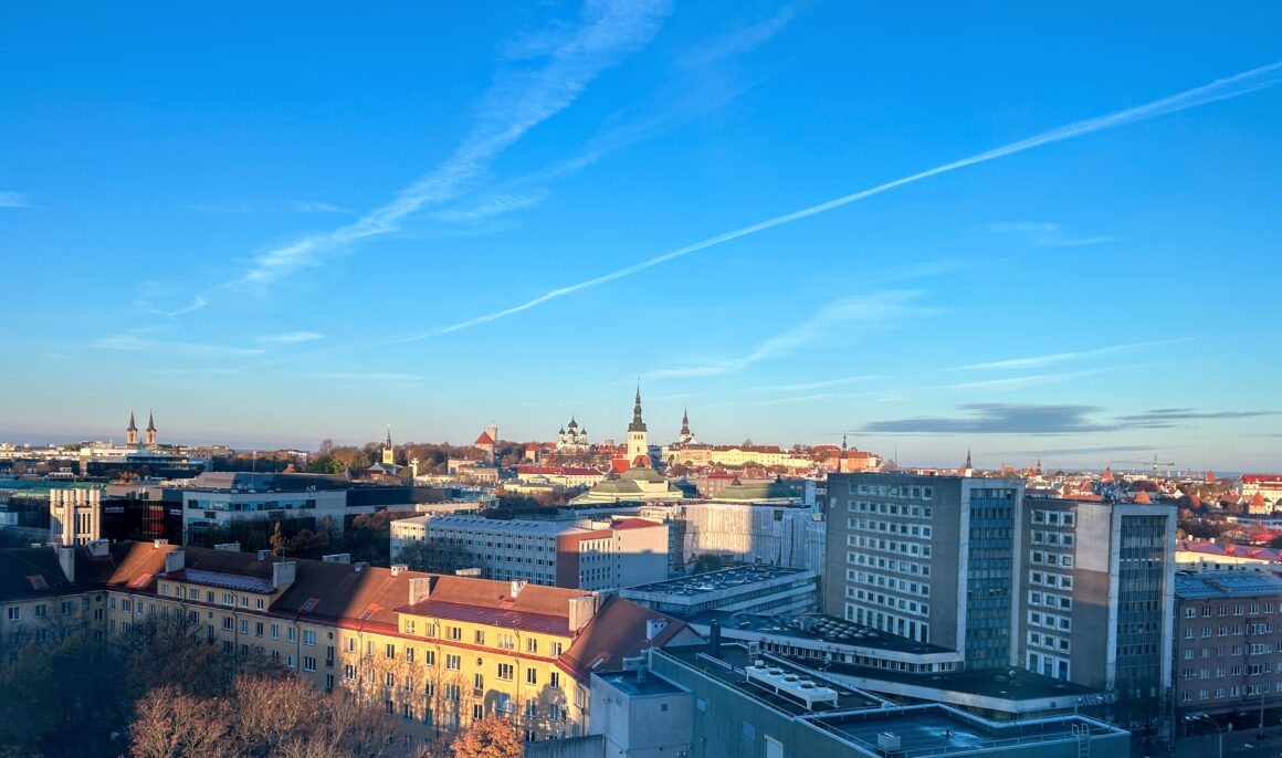 morning view from Radisson Collection hotel Tallinn