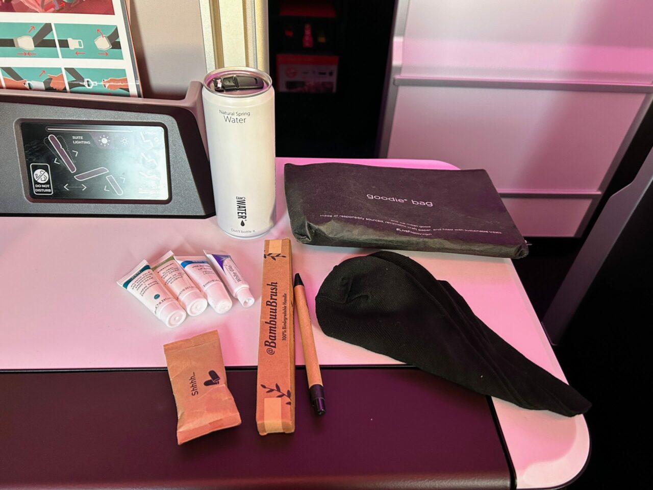 Virgin Atlantic A330-900neo Amenity Kit