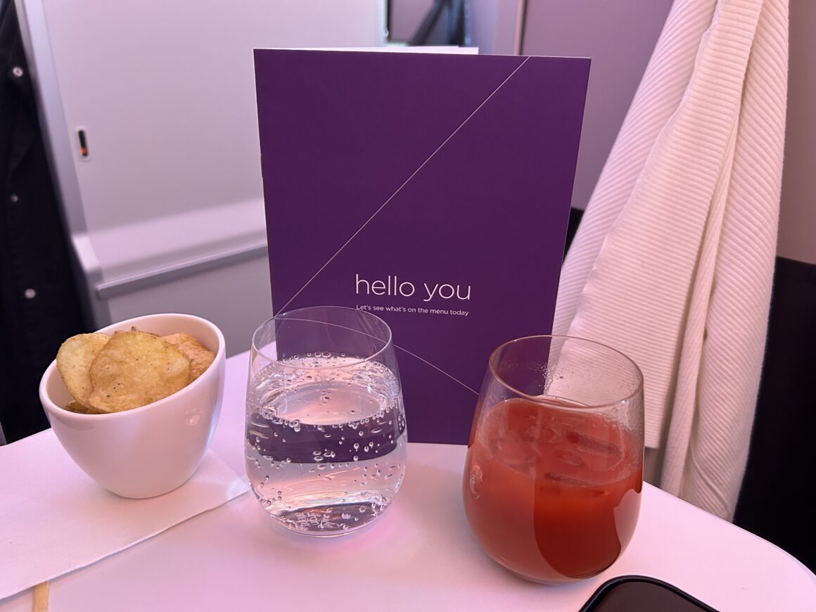 A330NEO Upper Class Suite - Food and Drink