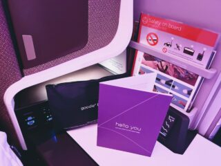 Virgin Atlantic Upper Class A330neo toiletries