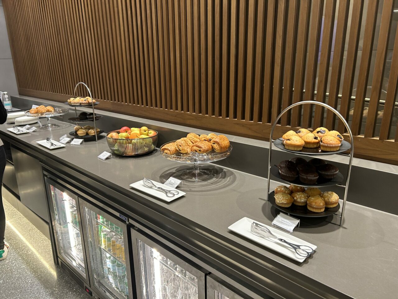 Qatar Airways new lounges Doha meal selection