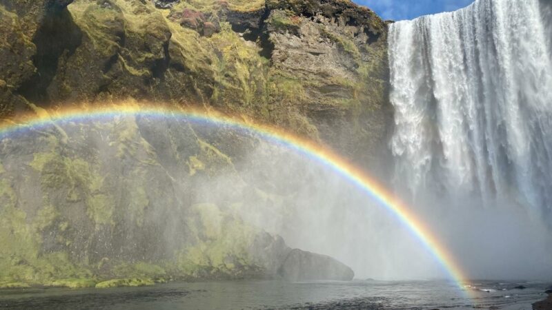 Skógafoss Waterfall in Iceland 