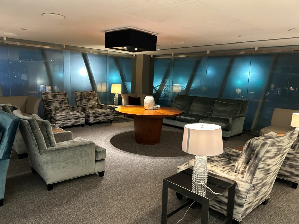 British Airways Concorde Room Lounge