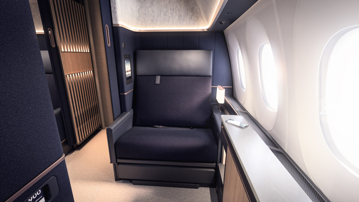 Lufthansa new first class suite