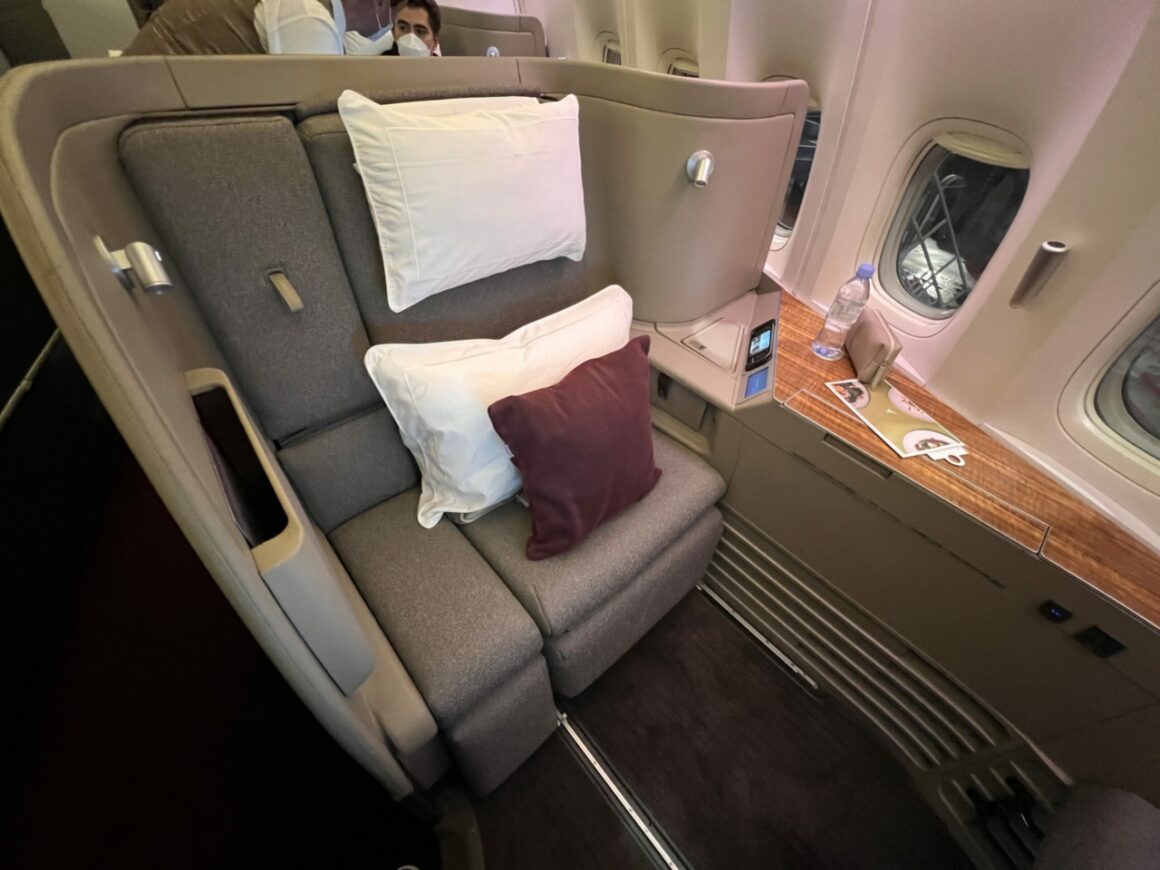 Cathay Pacific 777-300ER Business Class Seat