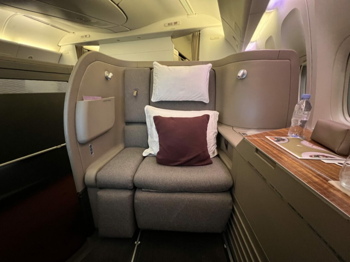 Cathay Pacific 777-300ER Business Class seats