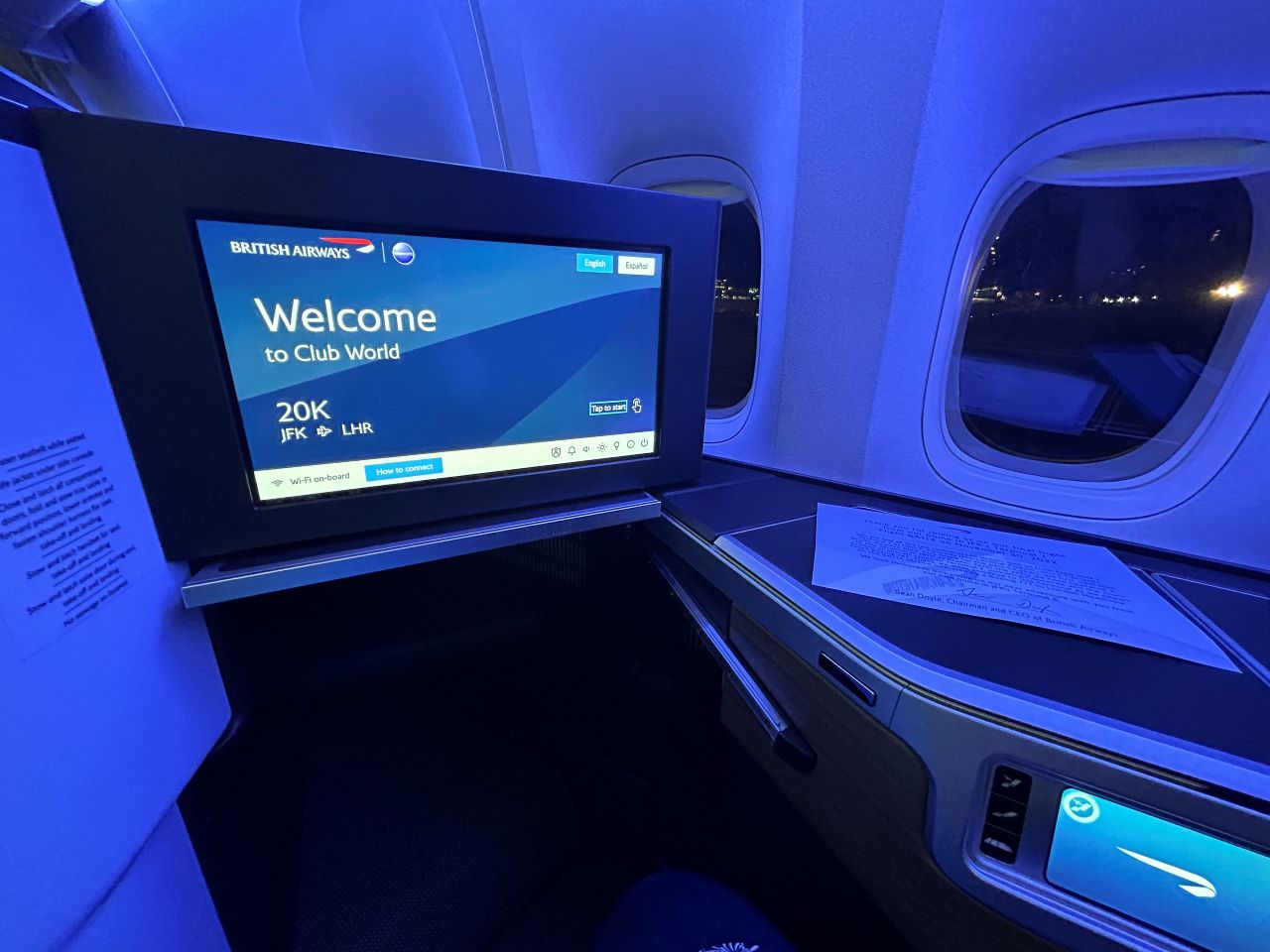 Last BA flight out of JFK T7 Concorde Room goodbye and British Airways B777 Club Suite review