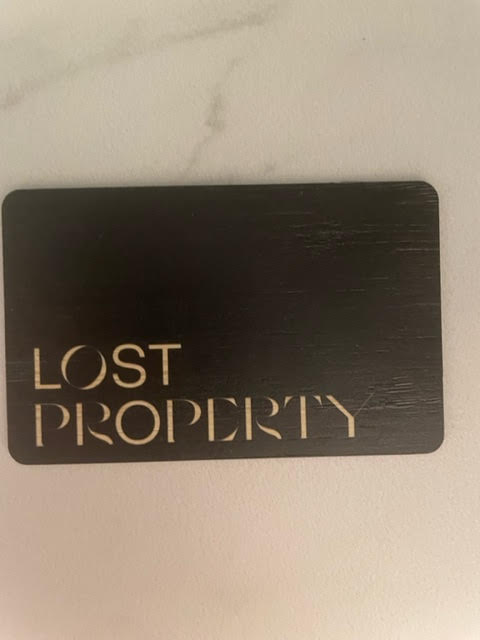 Lost Property Key Cards
