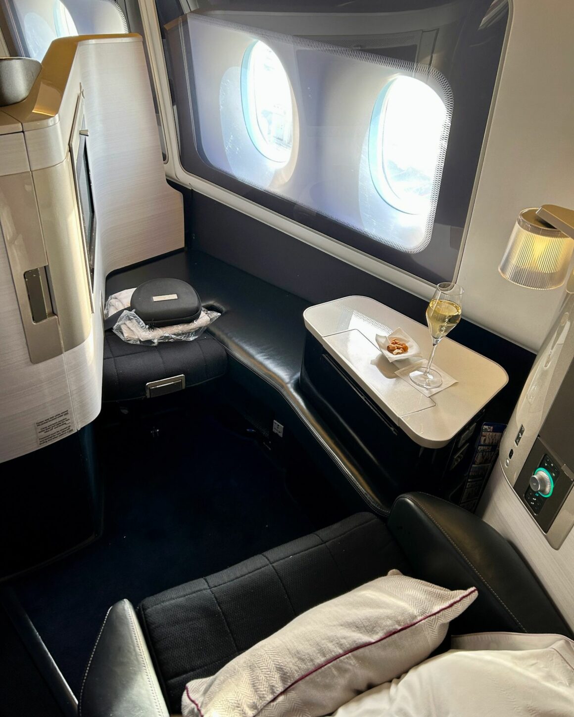British Airways B777 First class Seat 