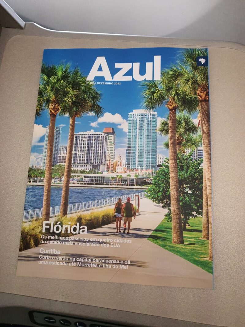 Azul A350 Business Class Magazine 