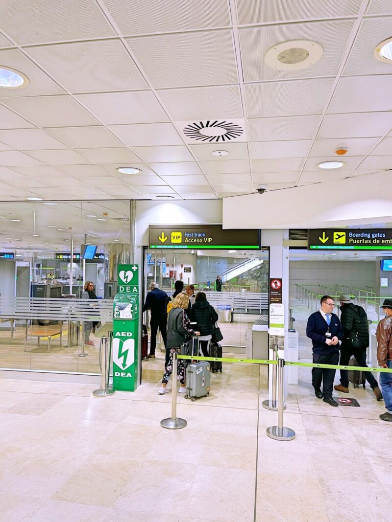 France Check-in Area