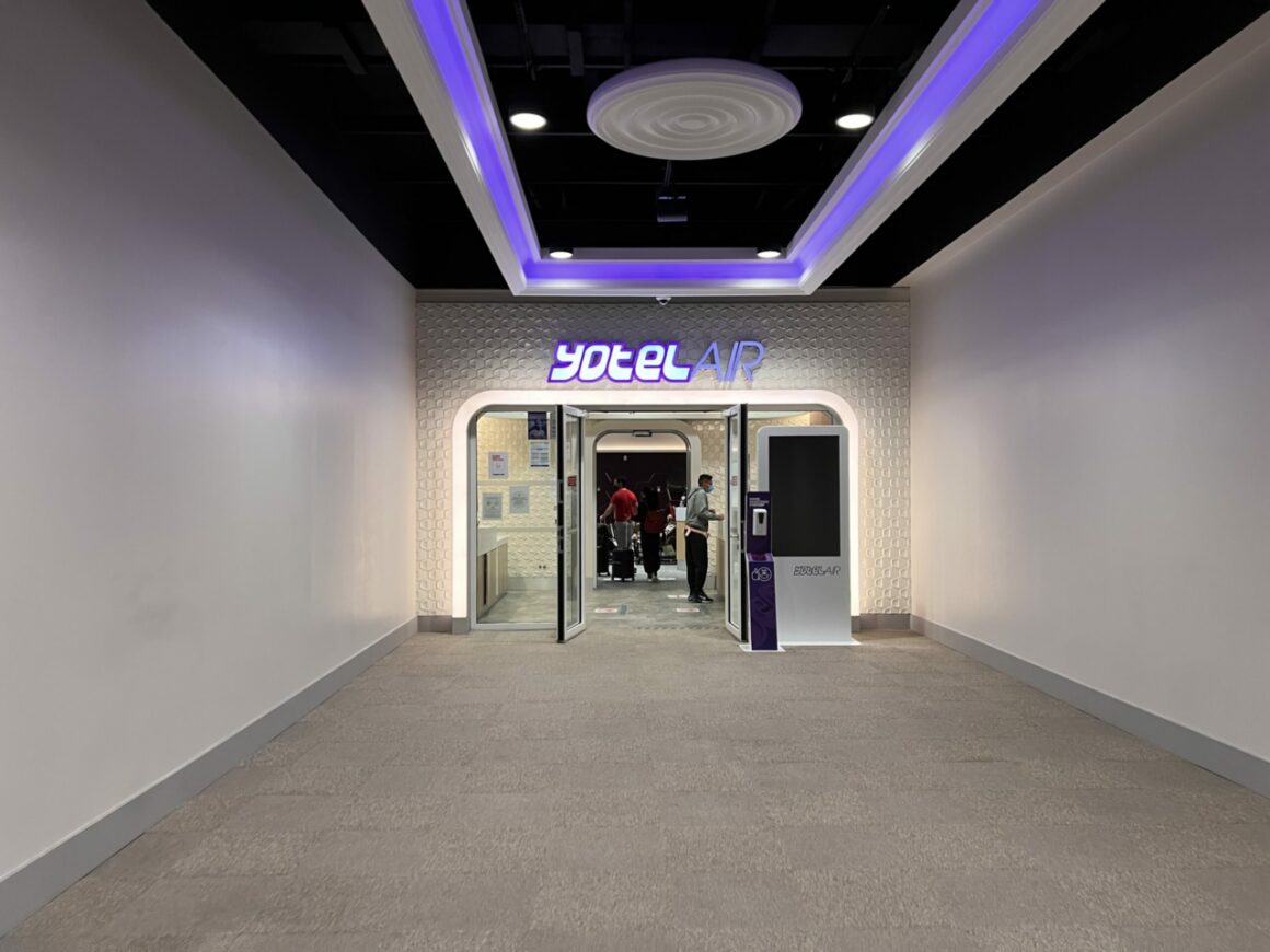 Yotel Air transit hotel at Paris Charles de Gaulle