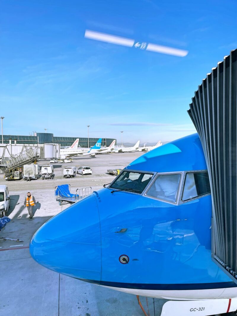 KLM B737-800 Business Class Aircraft 