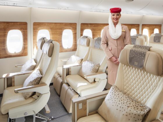 Emirates A380 premium economy