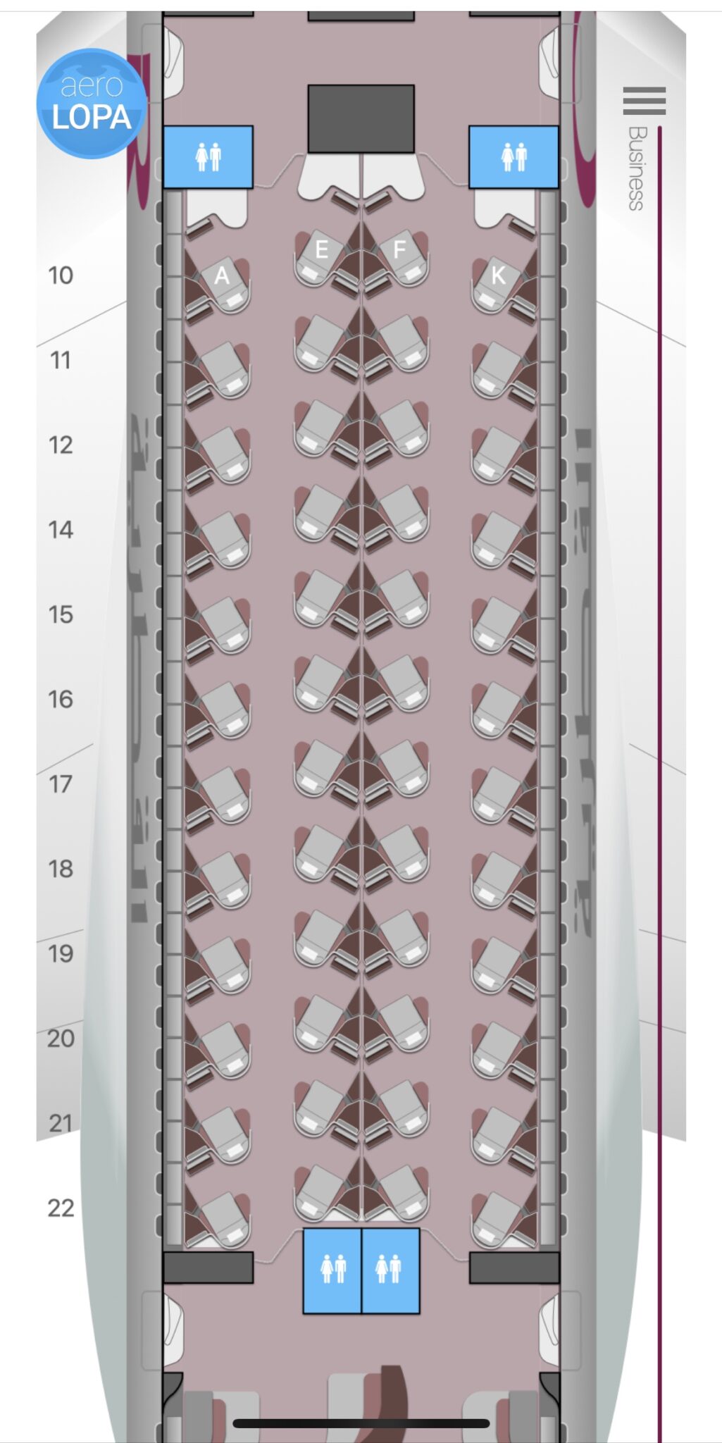 A Guide to Qatar Airways business class seats which are the best