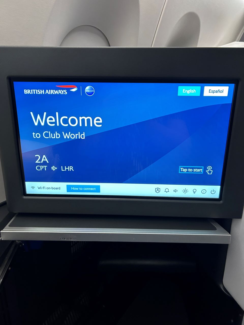 A350 IFE Screen