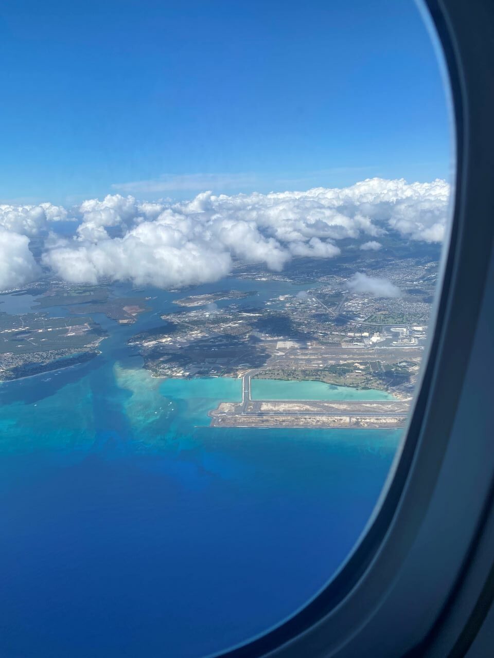 American Airlines business class window seat view