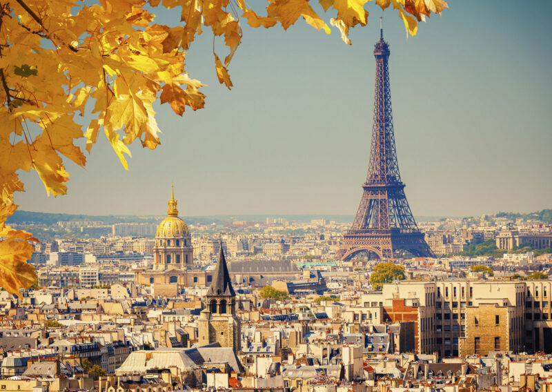 British Airways Paris Skyline