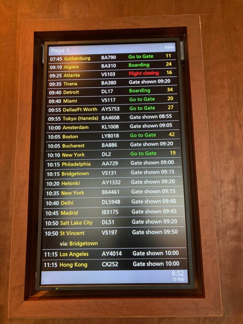 departure board, Heathrow airport, Heathrow terminal 3, finnair