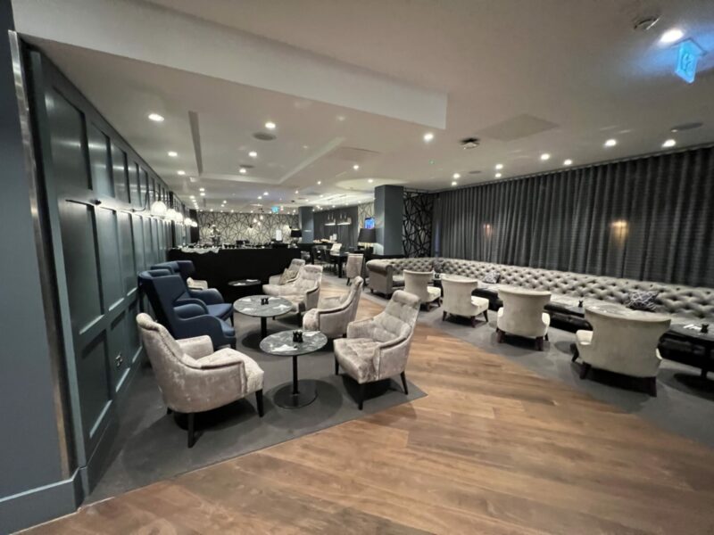 Gatwick's Premium Clubroom Lounge - what it looks like 