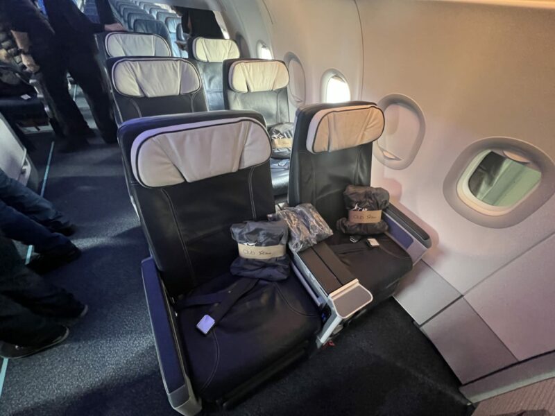 Air Transat's Premium Economy cabin 