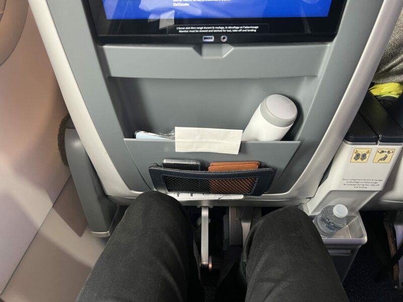 Air Transat's Premium Economy seat 