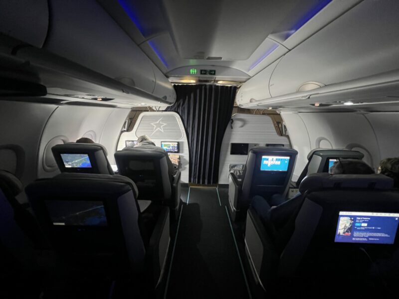 Air Transat Club Class Cabin