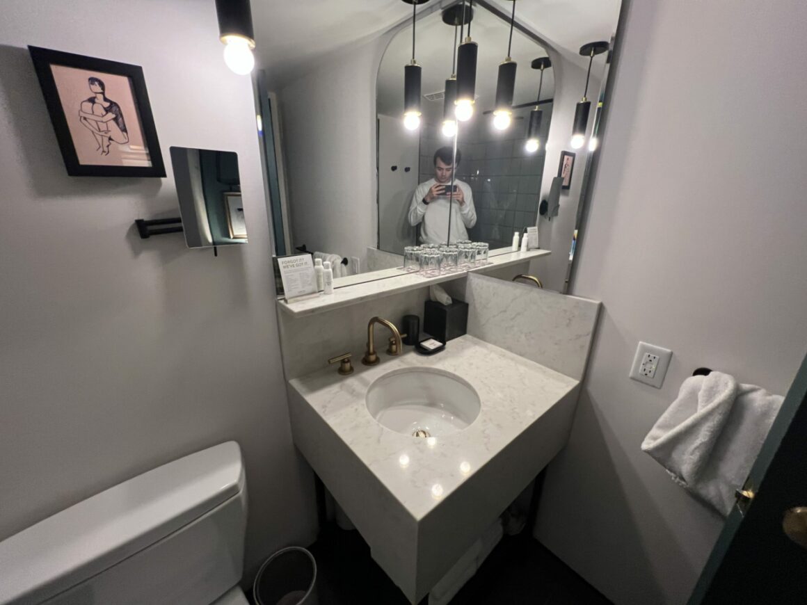 Kimpton Saint George Toronto toilet sink