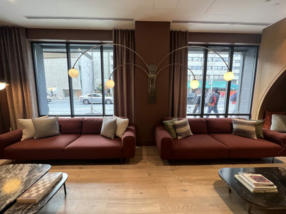 Kimpton Saint George Toronto lounge area