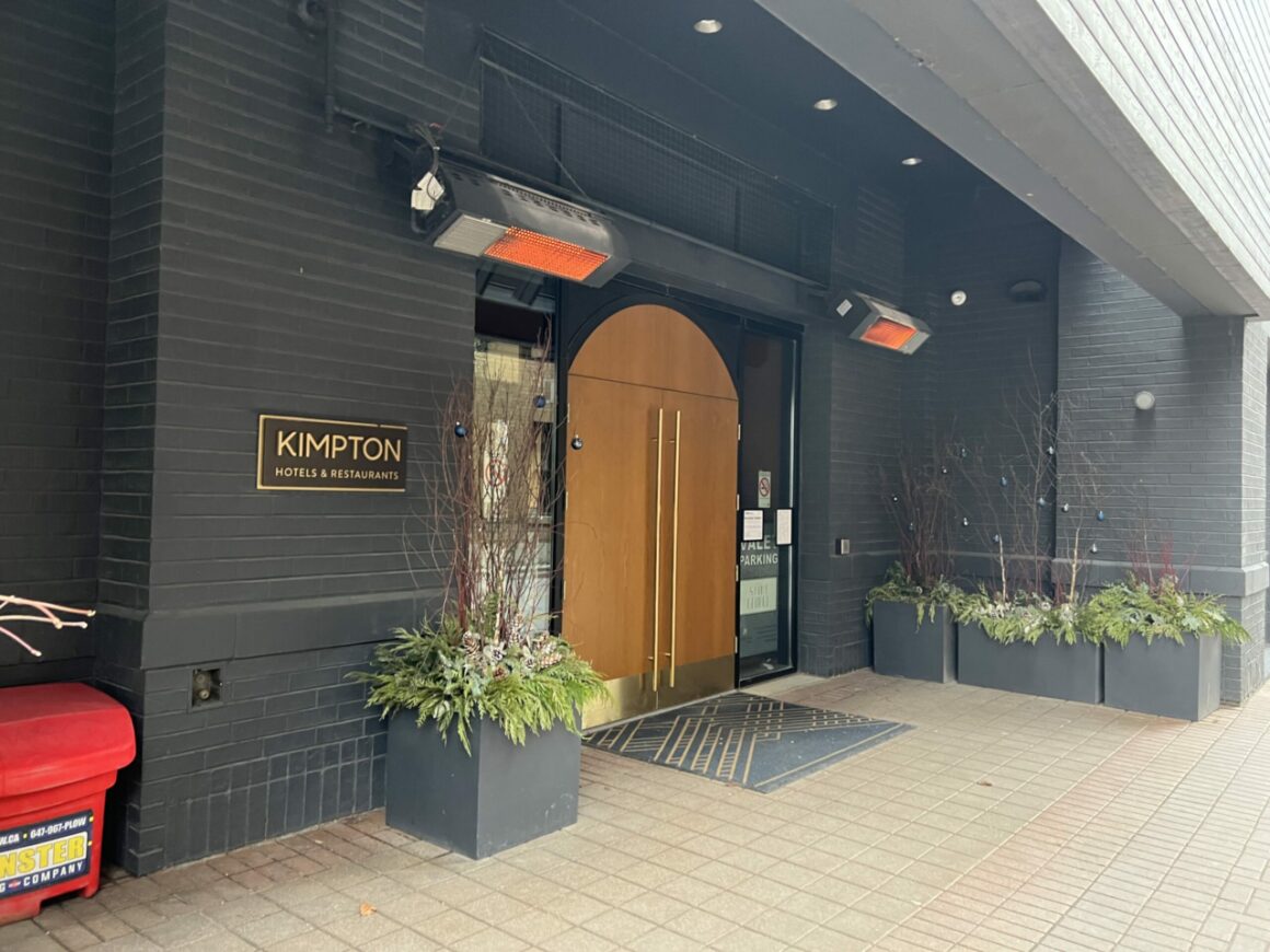 Kimpton Saint George Toronto entrance