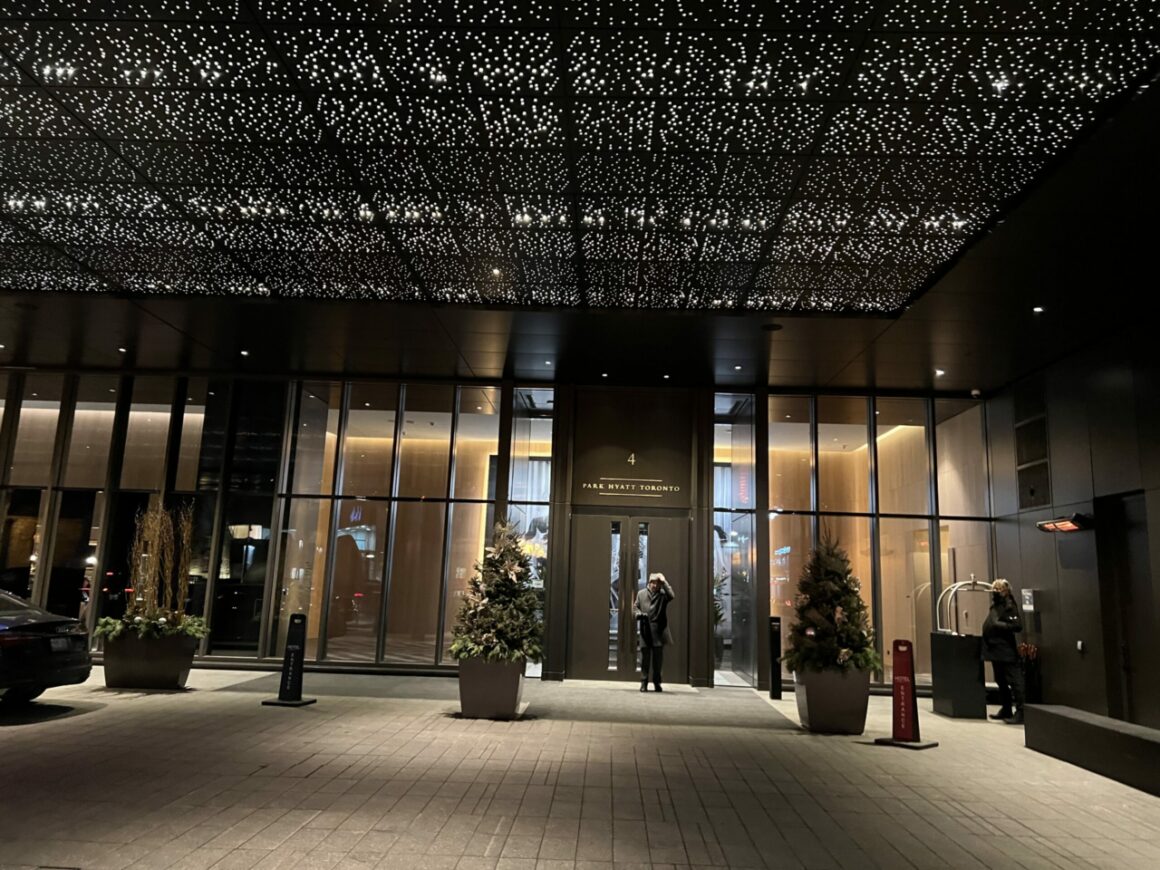 Park Hyatt entrance