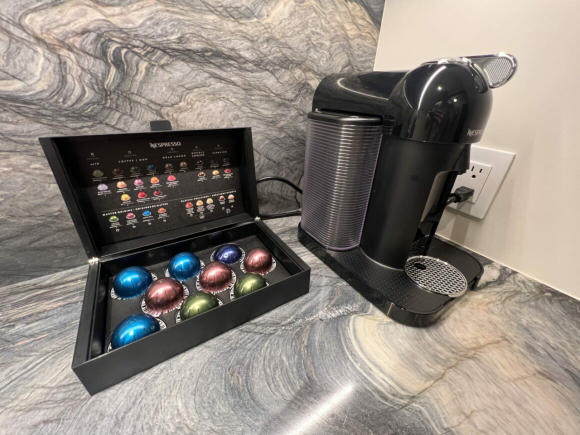 Park Hyatt nespresso coffee machine