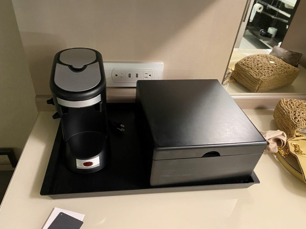 Marriott LAX Airport Nespresso Machine