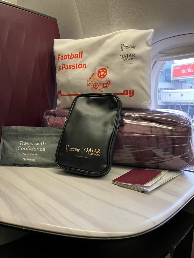 Qatar Airways QSuites Business Class Amenities 