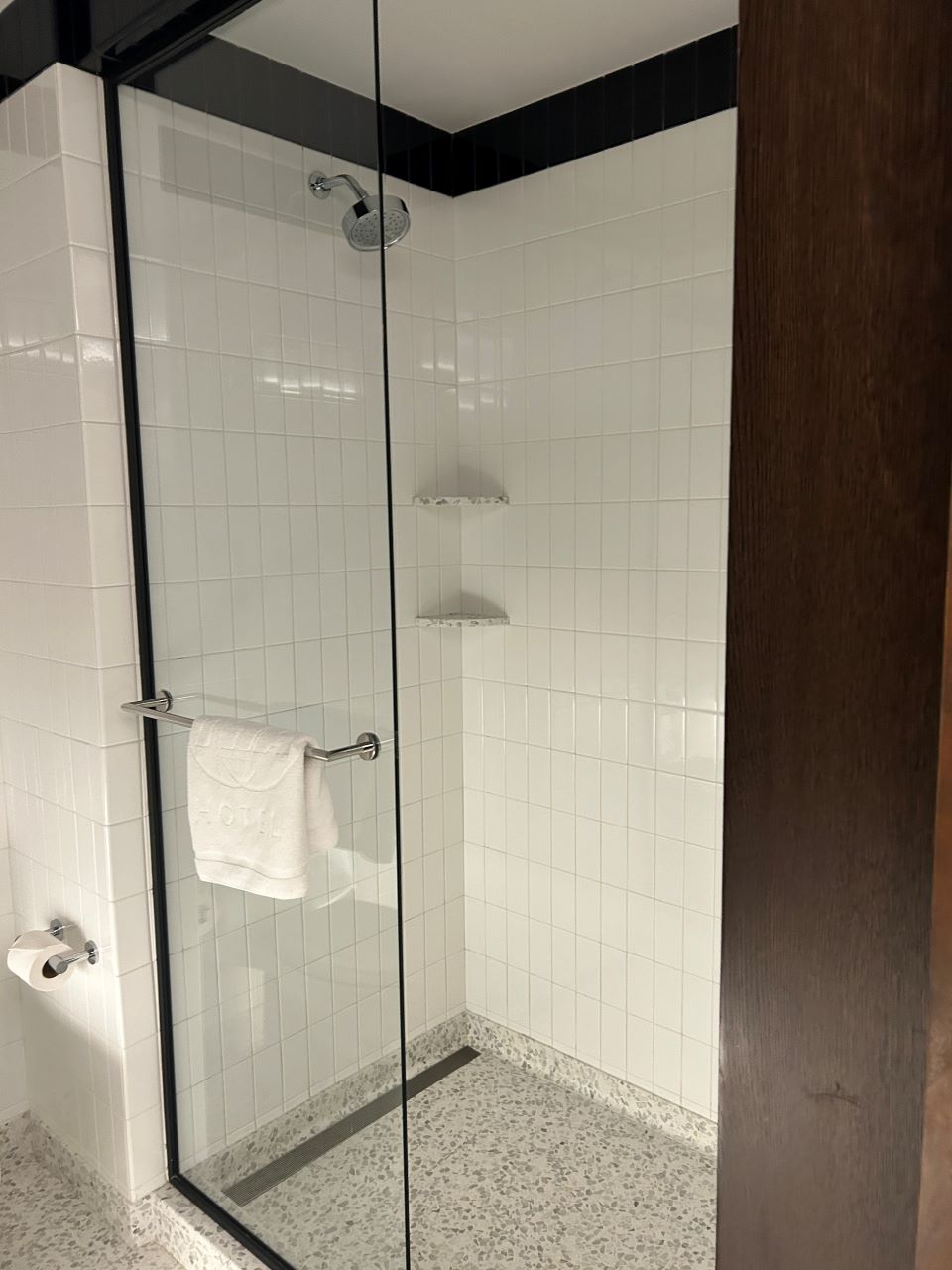 TWA Hotel JFK Shower Room