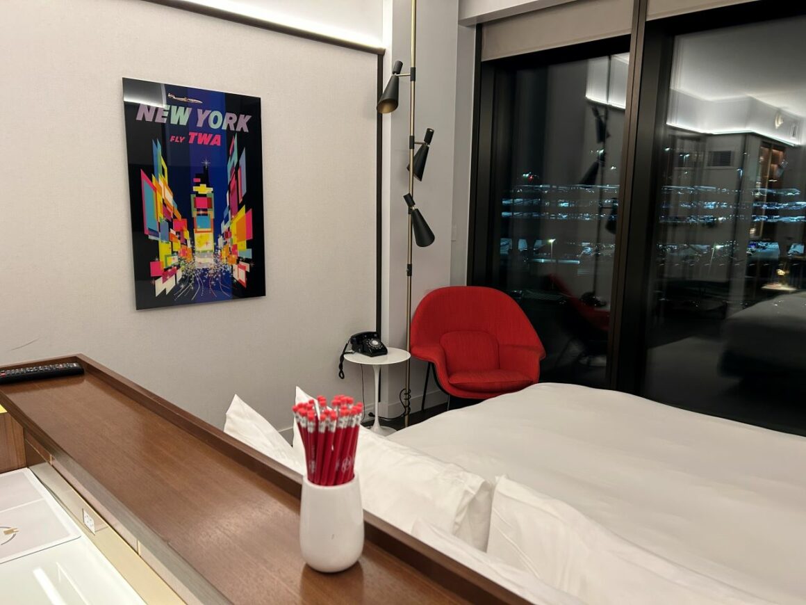 TWA Hotel JFK room overview