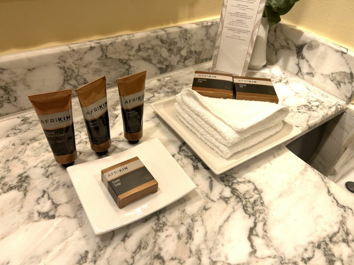 The Table Bay Hotel Toiletries