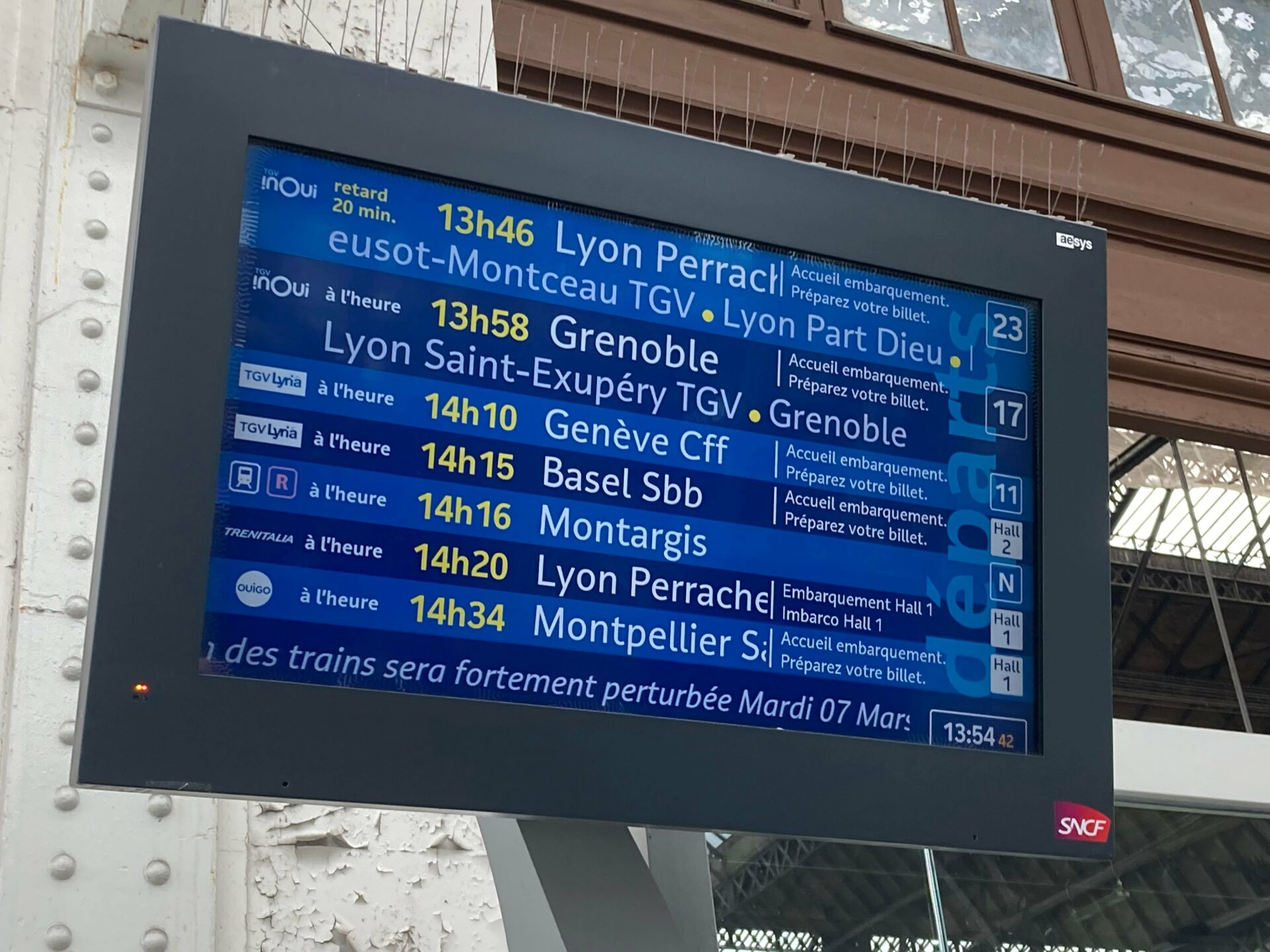 London to Zurich by Train in 1 Day Lunch in Paris and a Missed Train