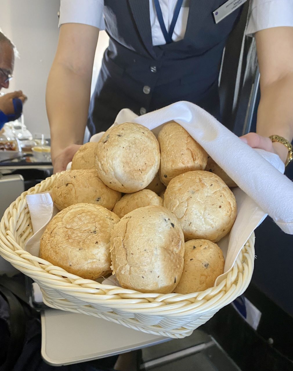 British Airways A320 Neo Club Europe bread