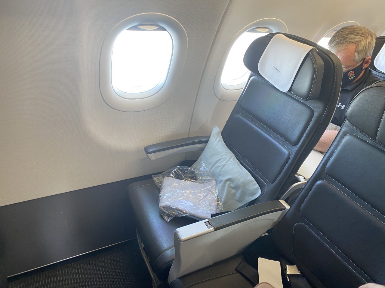 British Airways A320 Neo Club Europe cabin