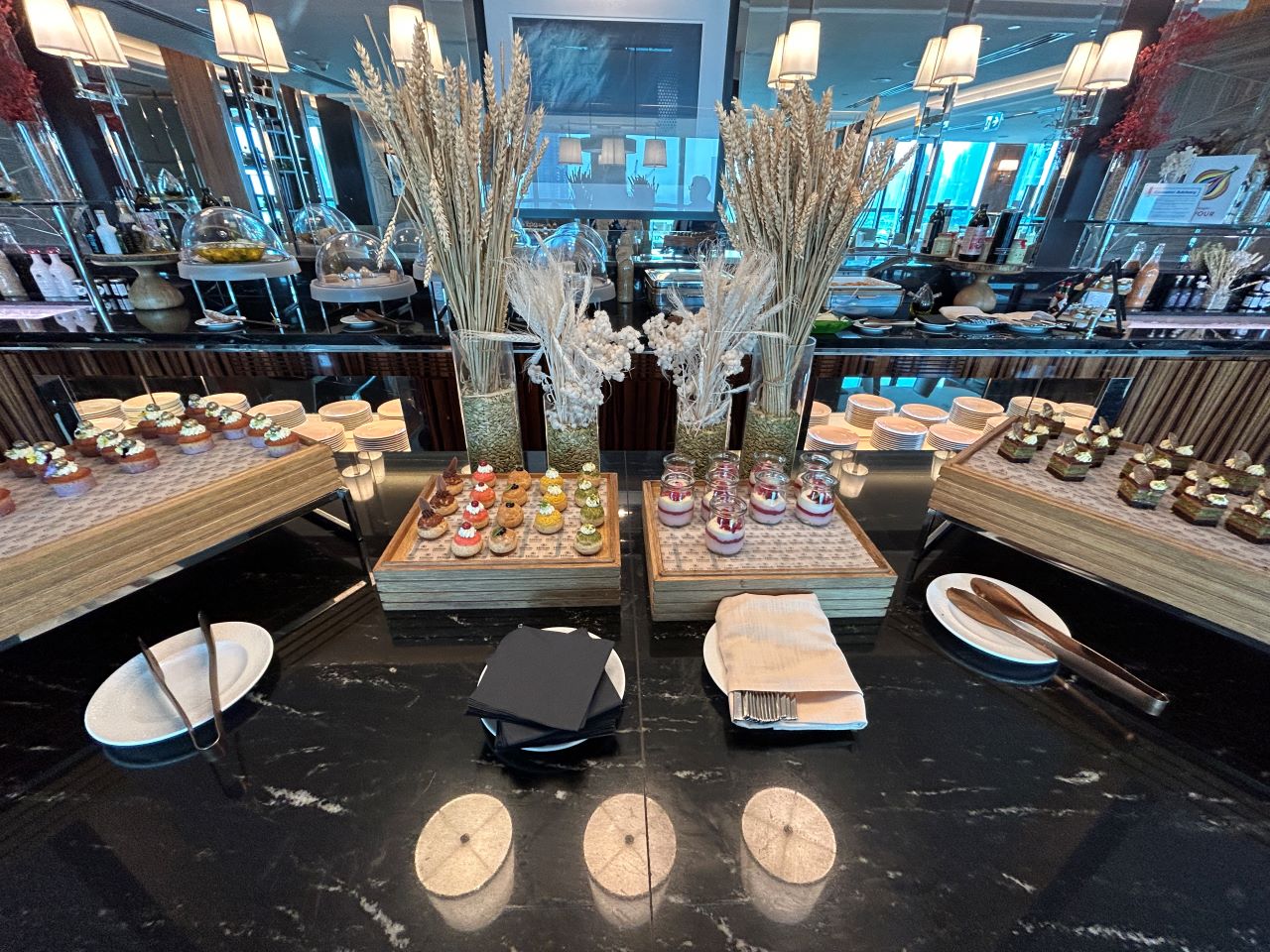 Hilton Palm Dubai Buffet Desserts