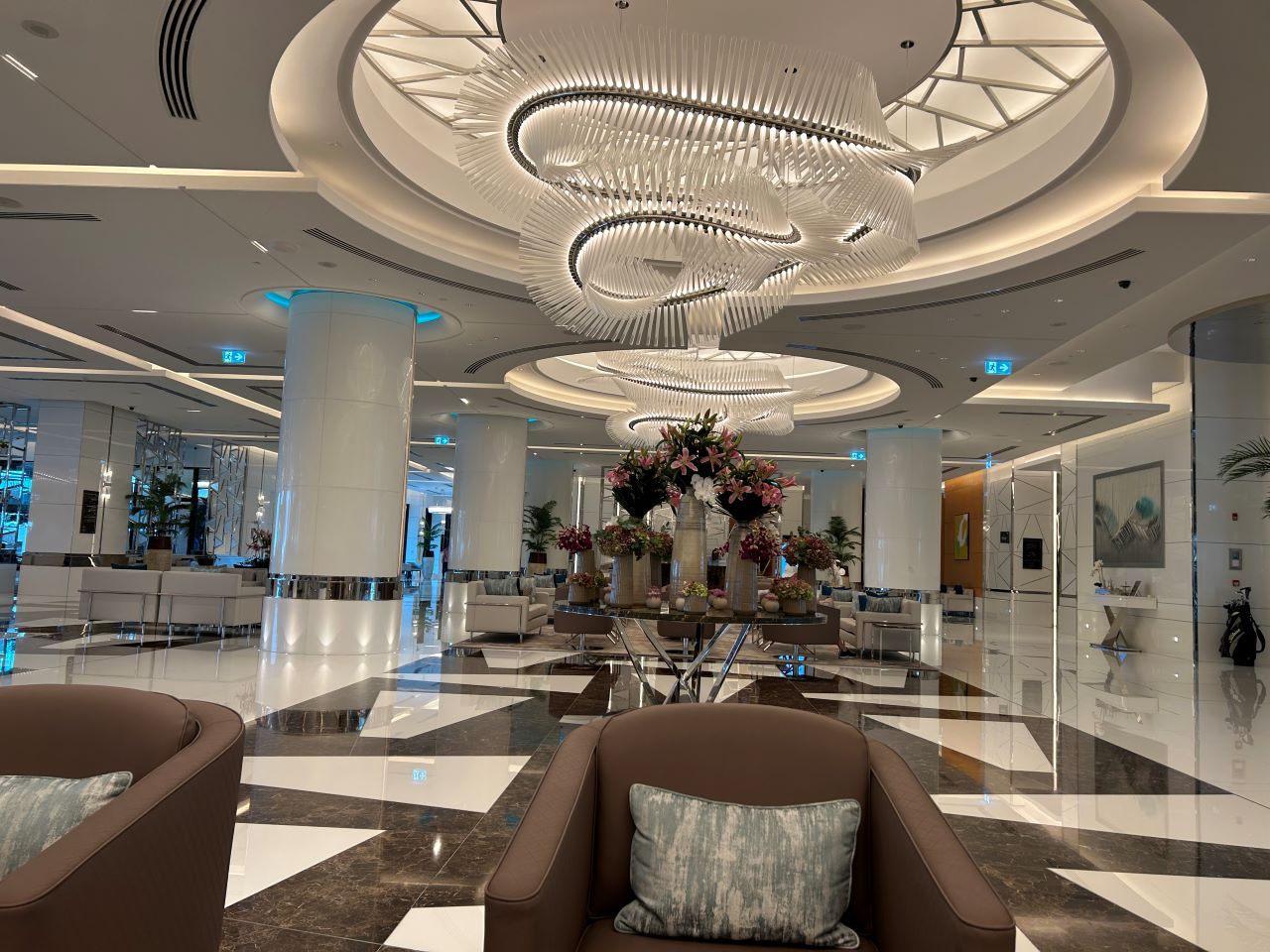 Inside the Hilton Palm Dubai