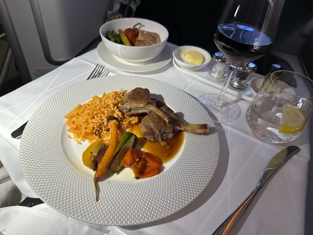 BA/Qatar Codeshare Lamb