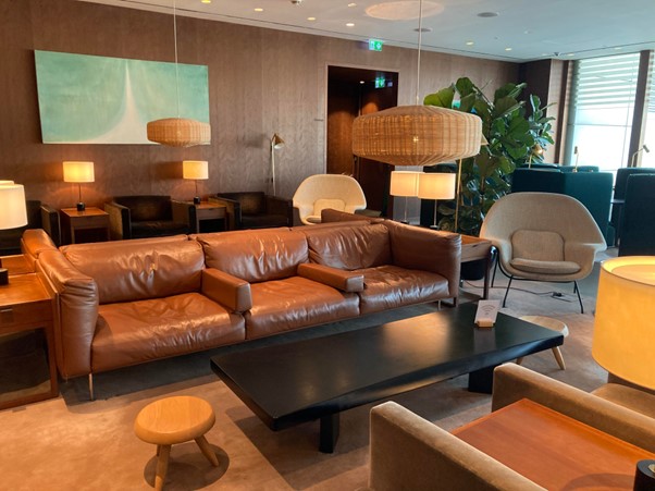 seating, cathay pacific lounge, heathrow terminal 3