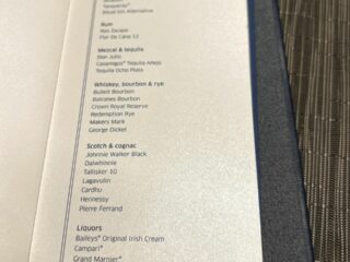 United Polaris Lounge Alcohol Beverage