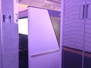 Turkish Airlines Business Class Cabin